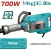 Total Σκαπτικο - Κατεδαφιστικό Sds-Hex 1.700W / 50J (Th217068)