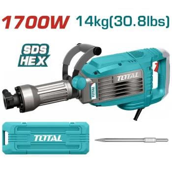 Total Σκαπτικο - Κατεδαφιστικό Sds-Hex 1.700W / 50J (Th217068)