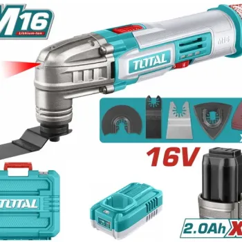 TOTAL ΕΠΑΓΓΕΛΜΑΤΙΚΟ ΠΟΛΥΕΡΓΑΛΕΙΟ ΜΠΑΤΑΡΙΑΣ Li-ion 16V / 2Ah / 2 ΜΠΑΤΑΡΙΕΣ (TMLI16222E)