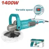 Total Επαγγελματικός γωνιακος αλοιφαδορος 1.400w - 180mm (tp11418018)
