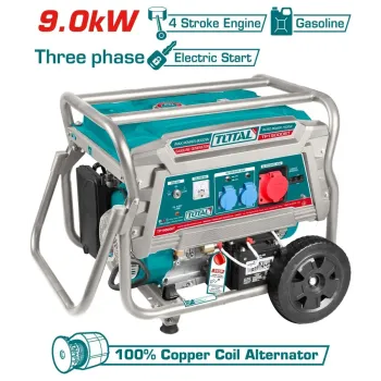 TOTAL ΕΠΑΓΓ. ΗΛΕΚΤΡΟΓΕΝΝΗΤΡΙΑ ΒΕΝΖΙΝΗΣ 9.000W ΤΡΙΦΑΣΙΚΗ (TP190006T)
