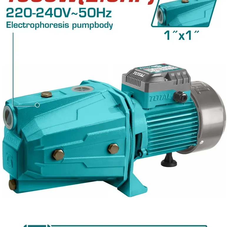 Total Αντλια Επιφανειας Αυτομ. Αναρροφησης 1.500W (Twp315006)