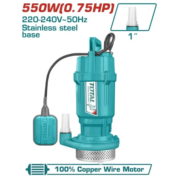Total Υποβρυχια Αντλια Ομβριων Υδατων 550W (Twp65506)