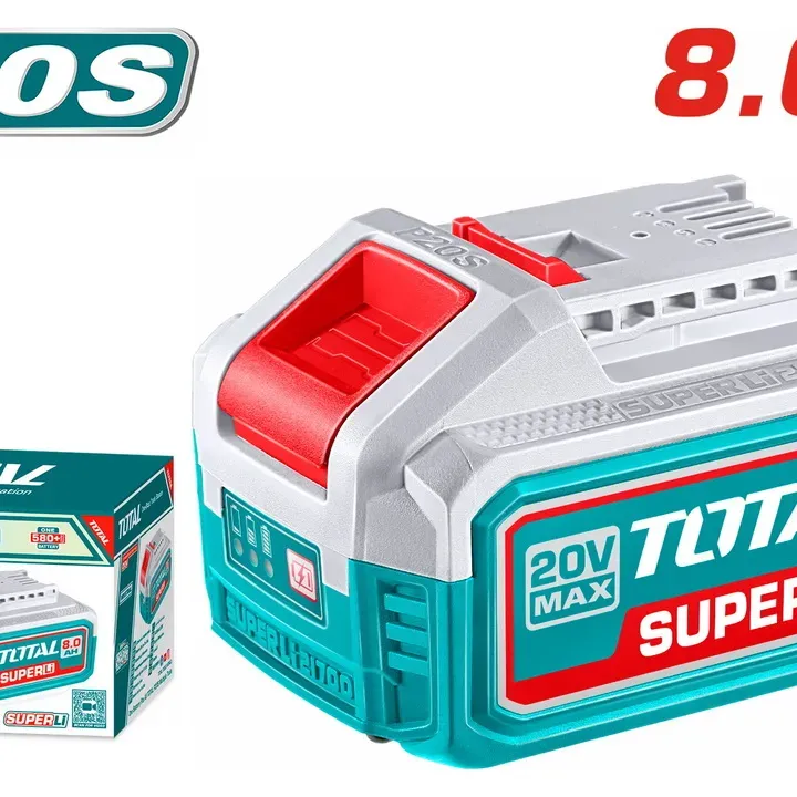 TOTAL ΕΠΑΓΓ. ΜΠΑΤΑΡΙΑ Li-ion 20V / 8Ah (TFBLI2108)