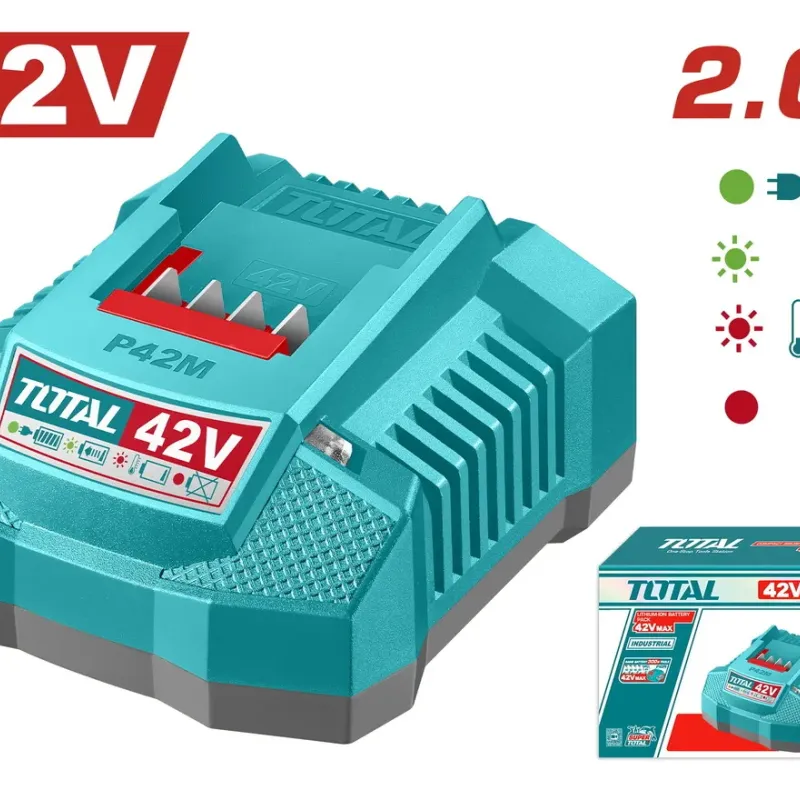 TOTAL ΕΠΑΓΓ. ΦΟΡΤΙΣΤΗΣ 2Α ΓΙΑ ΜΠΑΤΑΡΙΕΣ Li-ion 42V (TFCLI42021E)