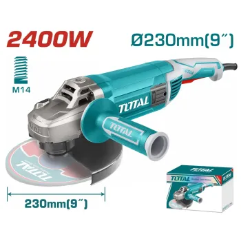 TOTAL ΕΠΑΓΓ. ΓΩΝΙΑΚΟΣ ΛΕΙΑΝΤΗΡΑΣ 2.400W - 230mm (TG1252306E)