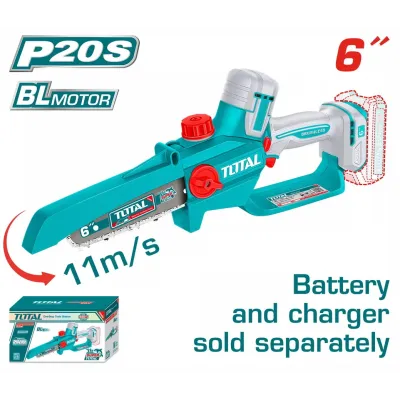 TOTAL ΕΠΑΓΓ. ΑΛΥΣΟΠΡΙΟΝΟ ΚΛΑΔ. ΜΠΑΤ. Li-ion 20V / 6