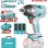 TOTAL ΕΠΑΓΓ. ΜΠΟΥΛΟΝΟΚΛΕΙΔΟ ΜΠΑΤ. Li-ion 20V / 4Ah / 850Nm / 2 ΜΠΑΤΑΡΙΕΣ (TIWLI2085E)