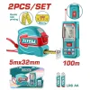 TOTAL ΕΠΑΓΓ. ΣΕΤ ΜΕΤΡΗΤΗΣ ΑΠΟΣΤ. LASER 100m 2ΤΕΜ (TOS250902M)