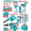 TOTAL ΕΠΑΓΓ. ΣΕΤ 5τεμ ΕΡΓΑΛΕΙΩΝ ΜΠΑΤ. Li-ion 20V / 4Ah / 2 ΜΠΑΤΑΡΙΕΣ BL Motor (TOSLI251083E)