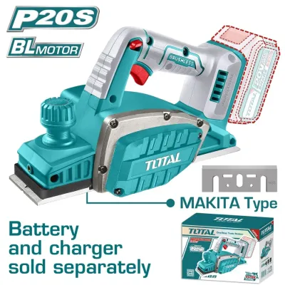 TOTAL ΕΠΑΓΓ. ΠΛΑΝΗ ΜΠΑΤ. Li-ion 20V ΧΩΡΙΣ ΜΠΑΤΑΡΙΑ & ΦΟΡΤΙΣΤΗ (TRLI20401)