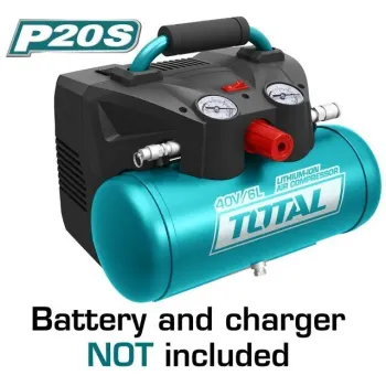 TOTAL ΑΕΡΟΣΥΜΠΙΕΣΤΗΣ ΑΕΡΟΣ ΜΠΑΤ. Li-ion 20V (TACLI2003)