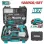 TOTAL ΣΕΤ ΔΡΑΠ/ΒΙΔΟ ΜΠΑΤΑΡΙΑΣ ΛΙΘΙΟΥ 12V / 1.5Ah / 20Nm 128ΤΕΜ (THKTHP11282)