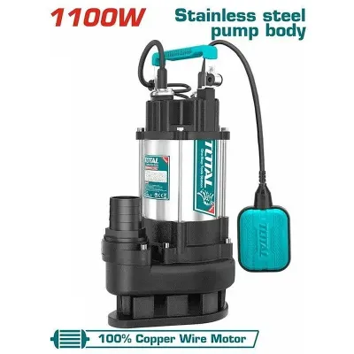TOTAL ΥΠΟΒΡΥΧΙΑ ΑΝΤΛΙΑ ΛΥΜΑΤΩΝ ΙΝΟΧ Β.Τ 1.100W (TWP7110016)
