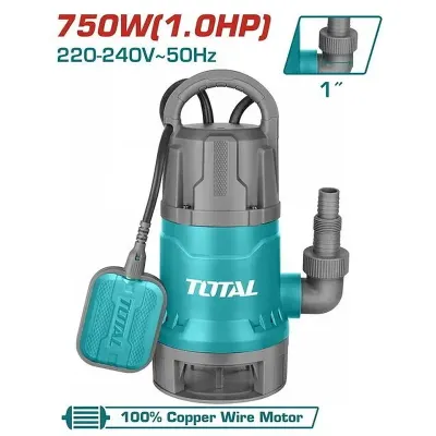 TOTAL ΥΠΟΒΡΥΧΙΑ ΑΝΤΛΙΑ ΑΚΑΘΑΡΤΩΝ ΥΔΑΤΩΝ 750W (TWP87506)