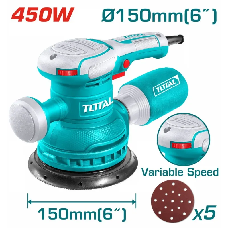 TOTAL ΕΠΑΓΓ. ΕΚΚΕΝΤΡΟ ΤΡΙΒΕΙΟ 450W (TF2061506)
