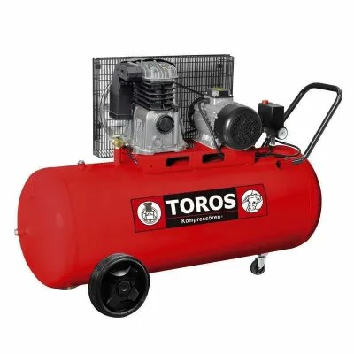 TOROS Αεροσυμπιεστης Επαγγελματικος με Ιμάντα “Red Line” MK103-200-3M 602054