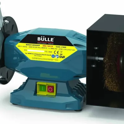 BULLE ΔΙΔΥΜΟΣ ΤΡΟΧΟΣ ΠΑΓΚΟΥ ΜΕ ΒΟΥΡΤΣΑ 400W 150MM 41845