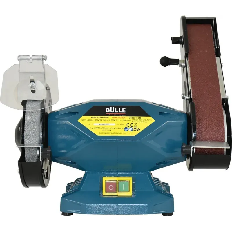 BULLE ΔΙΔΥΜΟΣ ΤΡΟΧΟΣ (ΠΕΤΡΑ-ΤΑΙΝΙΑ) 350W 150MM 41846