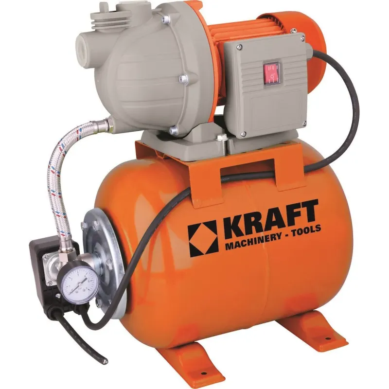 KRAFT ΠΙΕΣΤΙΚΟ ΣΥΓΚΡΟΤΗΜΑ ΜΕ ΔΟΧΕΙΟ ΚΑΙ ΑΝΤΛΙΑ 800W 43502