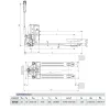 EXPRESS ΗΛΕΚΤΡΙΚΟ ΠΑΛΕΤΟΦΟΡΟ 1,5 ΤΟΝ ΜΕ ΜΠΑΤΑΡΙΑ LFP 24V/25AH 43139