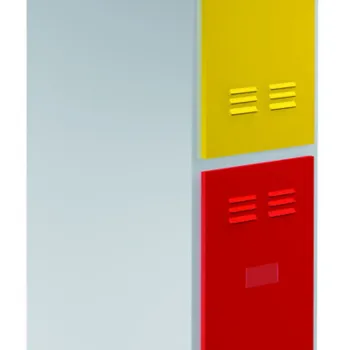 UNIOR Ντουλάπα αποδυτηρίων 2 διαμερισμάτων 617115