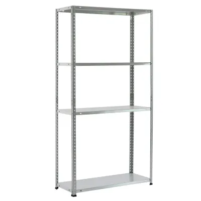 ΡΑΦΙΕΡΑ ΜΕΤΑΛΛΙΚΗ ΓΑΛΒΑΝΙΖΕ 75x30x150 - 30kg - 4 ΡΑΦΙΑ 610413