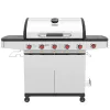 UNIMAC ΨΗΣΤΑΡΙΑ ΥΓΡΑΕΡΙΟΥ INOX BBQ PREMIUM LINE - 5 ΕΣΤΙΕΣ ΚΑΙ 1 ΠΛΑΪΝΟ ΜΑΤΙ 661318