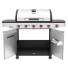UNIMAC ΨΗΣΤΑΡΙΑ ΥΓΡΑΕΡΙΟΥ INOX BBQ PREMIUM LINE - 5 ΕΣΤΙΕΣ ΚΑΙ 1 ΠΛΑΪΝΟ ΜΑΤΙ 661318