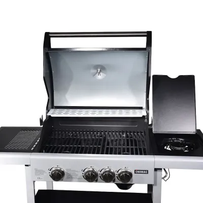 UNIMAC ΨΗΣΤΑΡΙΑ ΥΓΡΑΕΡΙΟΥ BBQ TREND LINE – 3 ΕΣΤΙΕΣ ΚΑΙ 1 ΠΛΑΪΝΟ ΜΑΤΙ 661331