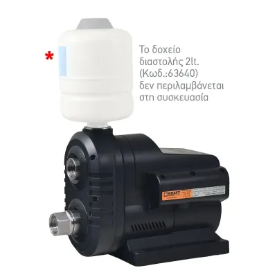 KRAFT ΑΝΤΛΙΑ ΝΕΡΟΥ INVERTER INOX 650W ΠΟΛΥΒΑΘΜΙΑ ΑΘΟΡΥΒΗΣ ΛΕΙΤΟΥΡΓΙΑΣ 61dB(A) ΣΤΑΘΕΡΗΣ ΠΙΕΣΗΣ 43519