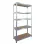 ΡΑΦΙΕΡΑ ΜΕΤΑΛΛΙΚΗ 75x30x172 ΓΑΛΒ. 75kg 5 ΡΑΦΙΑ MDF 610417