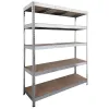 ΡΑΦΙΕΡΑ ΜΕΤΑΛΛΙΚΗ 100x50x200 ΓΑΛΒ. 300kg 5 ΡΑΦΙΑ MDF 610418