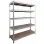 ΡΑΦΙΕΡΑ ΜΕΤΑΛΛΙΚΗ 100x50x200 ΓΑΛΒ. 300kg 5 ΡΑΦΙΑ MDF 610418