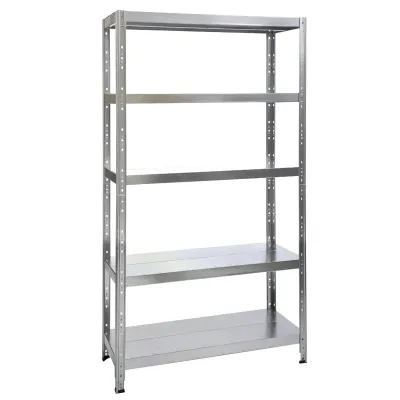 ΡΑΦΙΕΡΑ ΜΕΤΑΛΛΙΚΗ 120x50x200 ΓΚΡΙ 260kg 5 ΡΑΦΙΑ 610422
