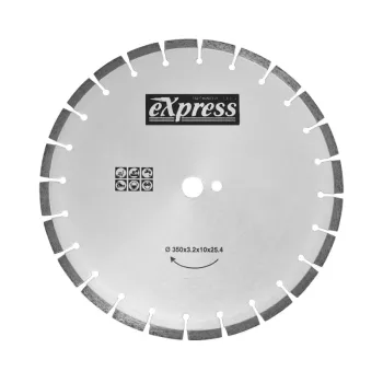 EXPRESS ΔΙΣΚΟΣ ΚΟΠΗΣ ΜΠΕΤΟΝ & ΑΣΦΑΛΤΟΥ Φ 350x25.4mm 603013
