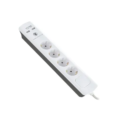 BULLE ΠΟΛΥΠΡΙΖΟ ΜΕ ΠΡΟΣΤΑΣΙΑ 4 ΘΕΣΕΩΝ 3m +2x USB 607049