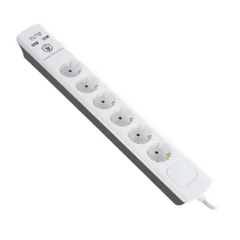 BULLE ΠΟΛΥΠΡΙΖΟ ΜΕ ΠΡΟΣΤΑΣΙΑ 6 ΘΕΣΕΩΝ 3m +2x USB 607053