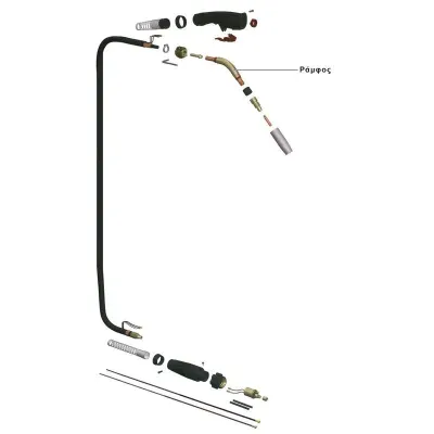 UNIMAC ΡΑΜΦΟΣ ΤΣΙΜΠΙΔΑΣ ΣΥΡΜΑΤΟΣ 46058