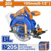 WADFOW ΔΙΣΚΟΠΡΙΟΝΟ ΜΠΑΤ. Li-ion 20V / 165mm ΧΩΡΙΣ ΜΠΑΤΑΡΙΑ & ΦΟΡΤΙΣΤΗ (WLWP5520)