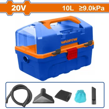 WADFOW ΣΚΟΥΠΑ 10Lit ΜΠΑΤΑΡΙΑΣ Li-ion 20V ΧΩΡΙΣ ΜΠΑΤΑΡΙΑ & ΦΟΡΤΙΣΤΗ (WQV2A10)