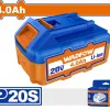 WADFOW ΜΠΑΤΑΡΙΑ Li-ion 20V / 4Ah (WLBP540)