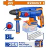 WADFOW ΠΝΕΥΜΑΤΙΚΟ ΠΙΣΤΟΛΕΤΟ ΜΠΑΤ. Li-ion 20V / 26mm ΧΩΡΙΣ ΜΠΑΤΑΡΙΑ & ΦΟΡΤΙΣΤΗ (WLM1526)