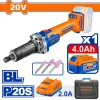 WADFOW ΛΕΙΑΝΤΗΡΑΣ ΙΣΙΟΣ ΜΠΑΤ. Li-ion 20V / 4Ah / 1 ΜΠΑΤ BL Motor (WZY1501)