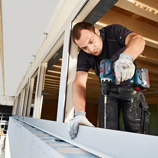BOSCH GSB 18V-60 C Κρουστικό Δραπανοκατσάβιδο σε L-BOXX 06019G2103