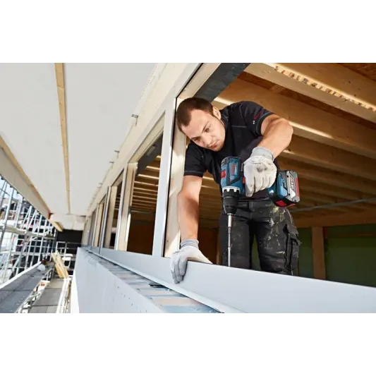 BOSCH GSB 18V-60 C Κρουστικό Δραπανοκατσάβιδο σε L-BOXX 06019G2103
