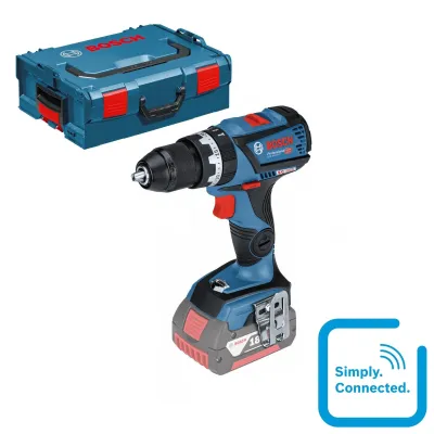 BOSCH GSB 18V-60 C Κρουστικό δραπανοκατσάβιδο μπαταρίας με Συνδεσιμότητα 06019G2101