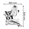 BOSCH Σταθερό φαλτσοπρίονο Radial GCM 8 SJL 0601B19100