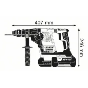 BOSCH GBH 36 VF-LI Plus Περιστροφικό πιστολέτο 0611907002