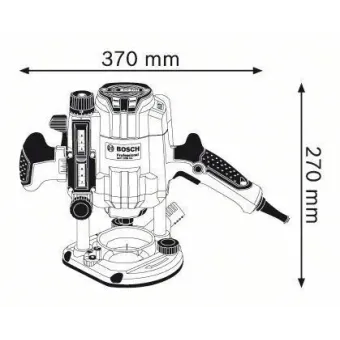 BOSCH GOF 1250 CE Κάθετη Φρέζα 0601626000
